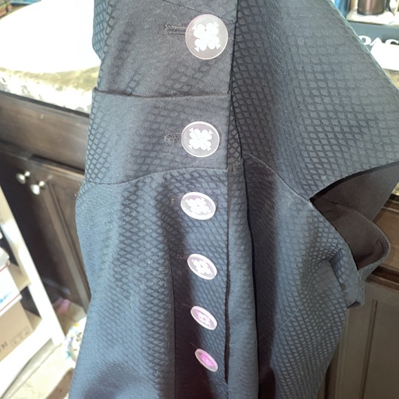 Kate Spade ♠️ New York sleeveless dress with side buttons size 10 - Picture 5 of 6